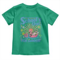 School's Out For Summer Toddler T Shirt Funny Raccoon Last Day of School Teacher