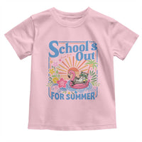 School's Out For Summer Toddler T Shirt Funny Raccoon Last Day of School Teacher