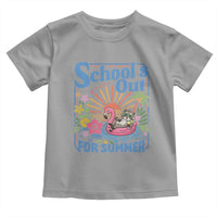 School's Out For Summer Toddler T Shirt Funny Raccoon Last Day of School Teacher