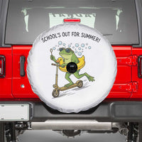 School's Out For Summer Spare Tire Cover Funny Frog Last Day of School Teacher