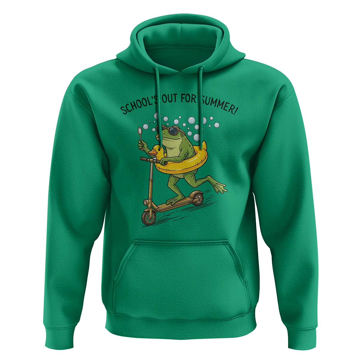 School's Out For Summer Hoodie Funny Frog Last Day of School Teacher