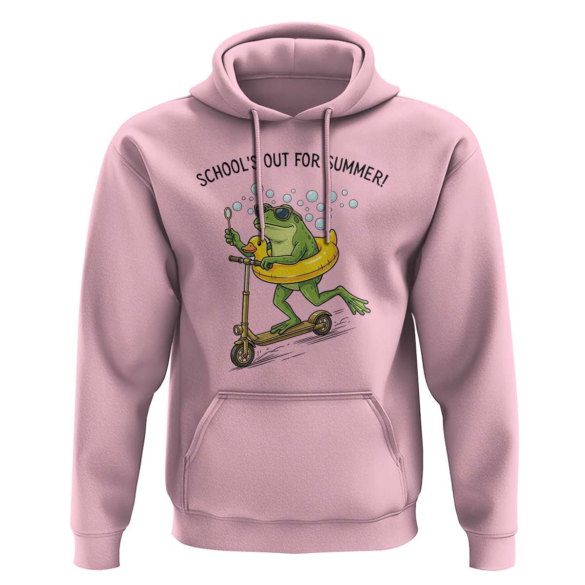 School's Out For Summer Hoodie Funny Frog Last Day of School Teacher