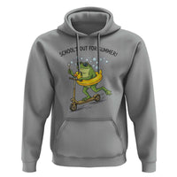 School's Out For Summer Hoodie Funny Frog Last Day of School Teacher