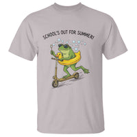 School's Out For Summer T Shirt Funny Frog Last Day of School Teacher