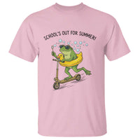 School's Out For Summer T Shirt Funny Frog Last Day of School Teacher