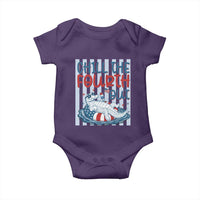 Chill The Fourth Out Baby Onesie Funny Alligator 4th Of July