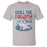 Chill The Fourth Out T Shirt Funny Alligator 4th Of July
