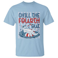 Chill The Fourth Out T Shirt Funny Alligator 4th Of July