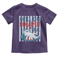 Chill The Fourth Out Toddler T Shirt Funny Alligator 4th Of July