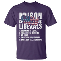 Prison Is Perfect For Liberals T Shirt Anti Liberal Quote
