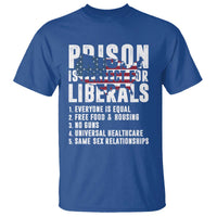Prison Is Perfect For Liberals T Shirt Anti Liberal Quote