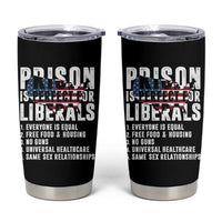 Prison Is Perfect For Liberals Tumbler Cup Anti Liberal Quote