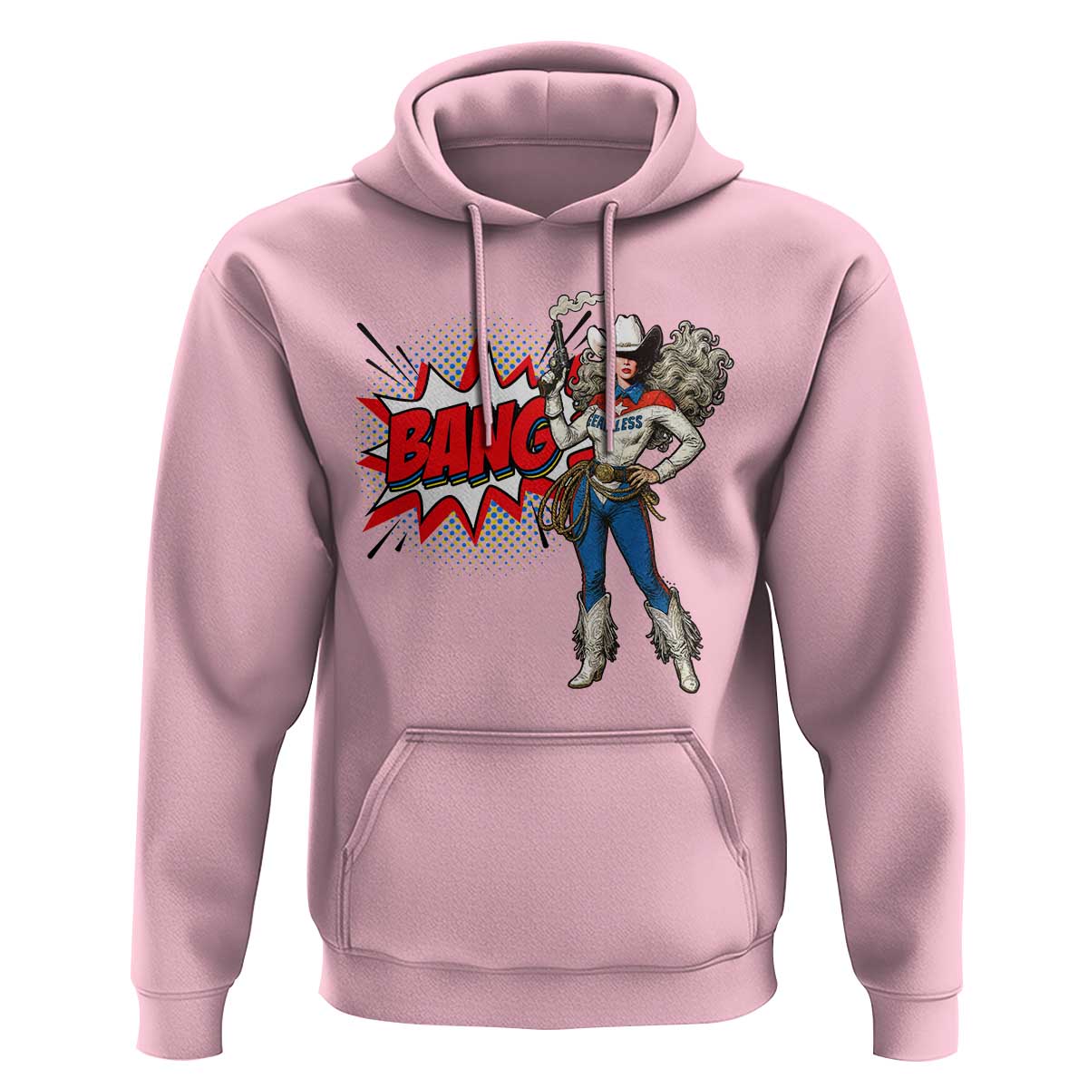 Funny Bang Cowgirl Hoodie Western Country Music Cowboy Rodeo - Wonder Print Shop