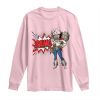 Funny Bang Cowgirl Long Sleeve Shirt Western Country Music Cowboy Rodeo - Wonder Print Shop