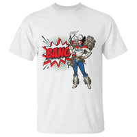 Funny Bang Cowgirl T Shirt Western Country Music Cowboy Rodeo - Wonder Print Shop