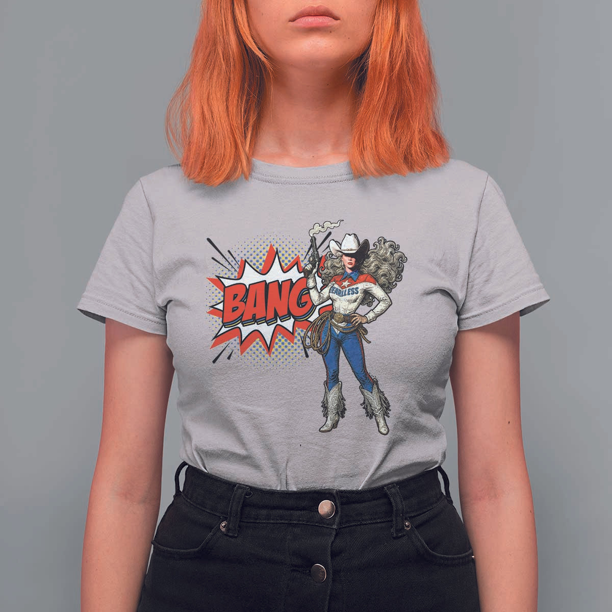 Funny Bang Cowgirl T Shirt For Women Western Country Music Cowboy Rodeo - Wonder Print Shop