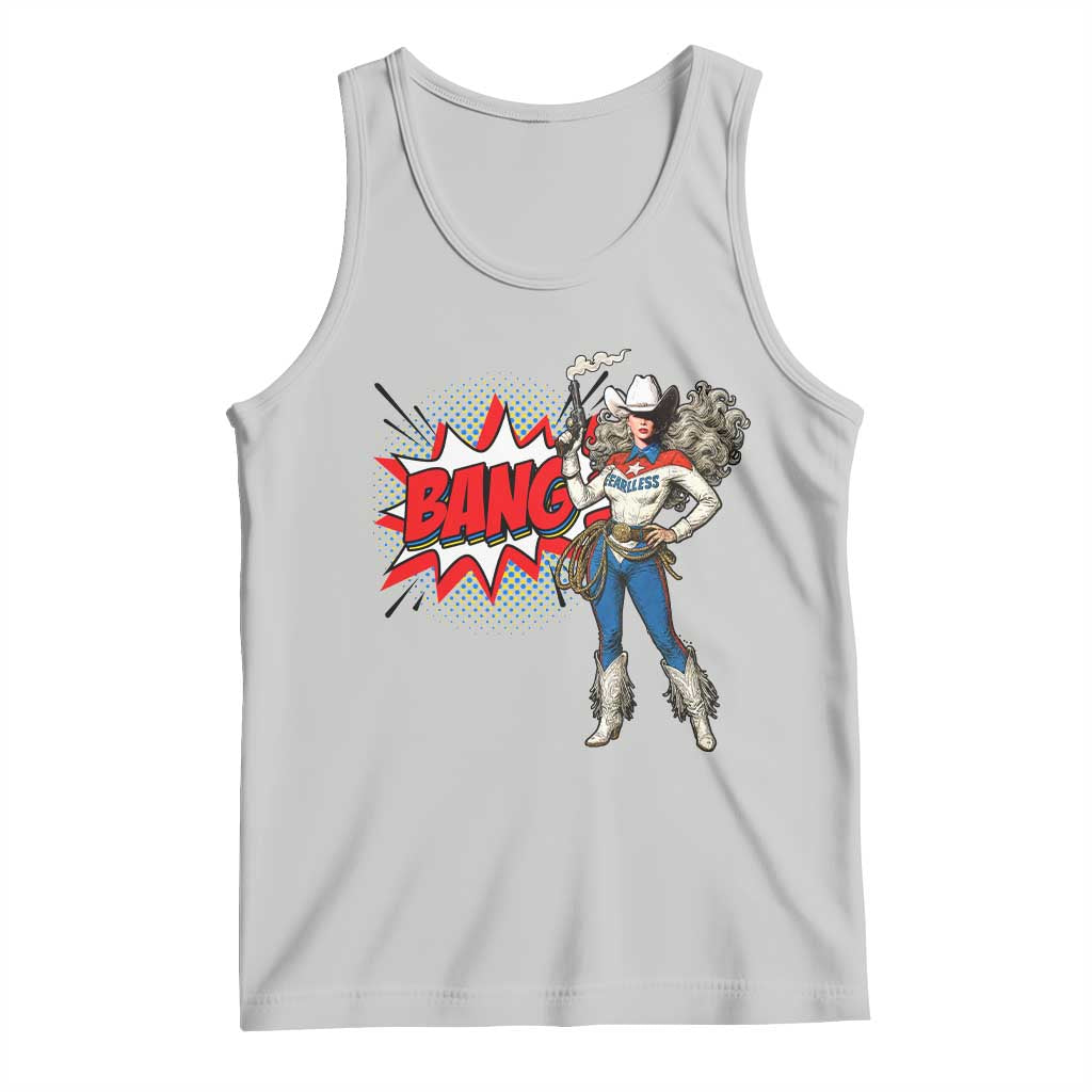 Funny Bang Cowgirl Tank Top Western Country Music Cowboy Rodeo - Wonder Print Shop