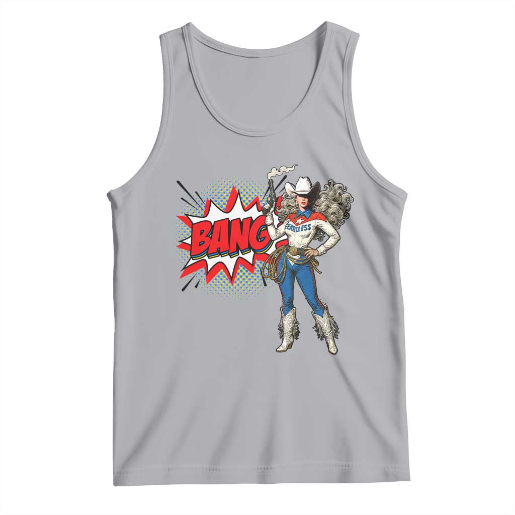 Funny Bang Cowgirl Tank Top Western Country Music Cowboy Rodeo - Wonder Print Shop