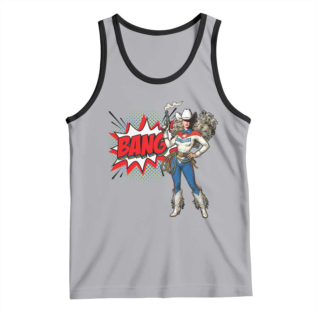 Funny Bang Cowgirl Tank Top Western Country Music Cowboy Rodeo - Wonder Print Shop