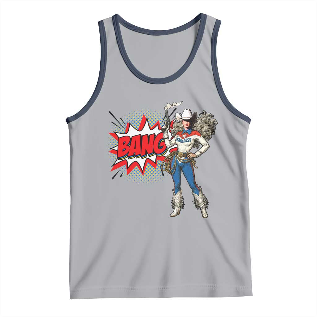Funny Bang Cowgirl Tank Top Western Country Music Cowboy Rodeo - Wonder Print Shop