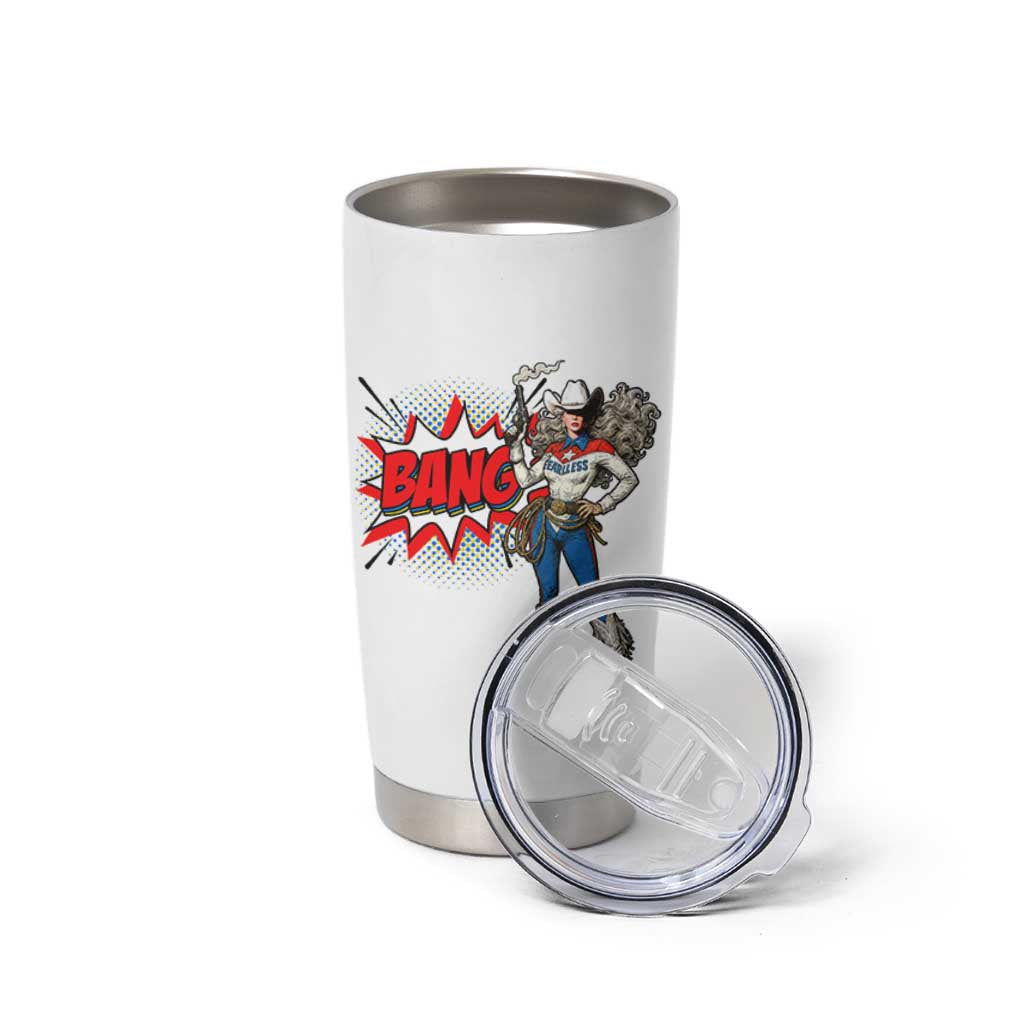 Funny Bang Cowgirl Tumbler Cup Western Country Music Cowboy Rodeo