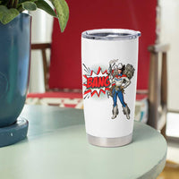 Funny Bang Cowgirl Tumbler Cup Western Country Music Cowboy Rodeo
