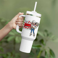 Funny Bang Cowgirl Tumbler With Handle Western Country Music Cowboy Rodeo