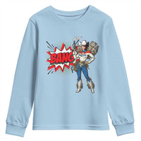 Funny Bang Cowgirl Youth Sweatshirt Western Country Music Cowboy Rodeo - Wonder Print Shop