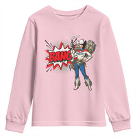 Funny Bang Cowgirl Youth Sweatshirt Western Country Music Cowboy Rodeo - Wonder Print Shop