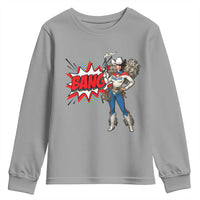 Funny Bang Cowgirl Youth Sweatshirt Western Country Music Cowboy Rodeo - Wonder Print Shop
