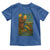 Funny Otter Drinking Beer Toddler T Shirt Van Gogh Starry Night - Wonder Print Shop