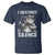 Funny Cat Rock Band Drummer T Shirt I Destroy Silence - Wonder Print Shop