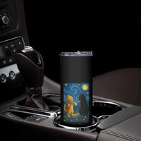 Cat Starry Night Skinny Tumbler Van Gogh Violin Kitty Lover