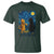 Cat Starry Night T Shirt Van Gogh Violin Kitty Lover - Wonder Print Shop