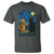 Cat Starry Night T Shirt Van Gogh Violin Kitty Lover - Wonder Print Shop