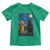Cat Starry Night Toddler T Shirt Van Gogh Violin Kitty Lover - Wonder Print Shop