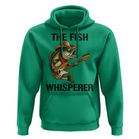 Funny Bass Fishing Hoodie The Fish Whisperer Fisherman Humor - Wonder Print Shop