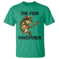 Funny Bass Fishing T Shirt The Fish Whisperer Fisherman Humor - Wonder Print Shop