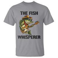 Funny Bass Fishing T Shirt The Fish Whisperer Fisherman Humor - Wonder Print Shop