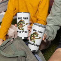 Funny Bass Fishing Tumbler Cup The Fish Whisperer Fisherman Humor