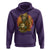 Japanese Samurai Cat Hoodie Retro Cat Playing Shamisen Art - Wonder Print Shop