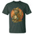 Japanese Samurai Cat T Shirt Retro Cat Playing Shamisen Art - Wonder Print Shop