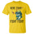 Funny Bass Fish T Shirt Here Fishy Fishy Fisherman Fishing Lover - Wonder Print Shop