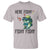 Funny Bass Fish T Shirt Here Fishy Fishy Fisherman Fishing Lover - Wonder Print Shop