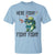 Funny Bass Fish T Shirt Here Fishy Fishy Fisherman Fishing Lover - Wonder Print Shop