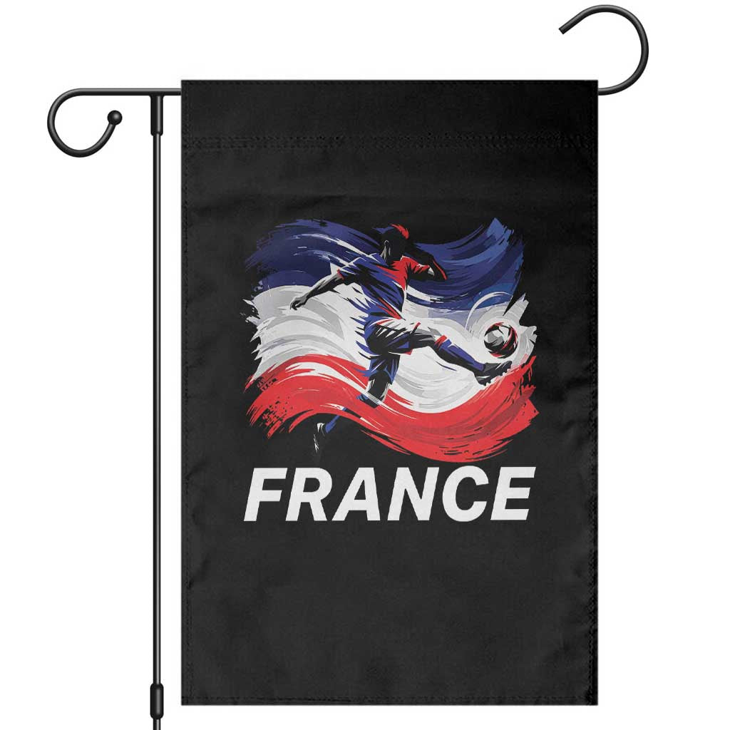 France Soccer Football Fan French Flag Garden Flag