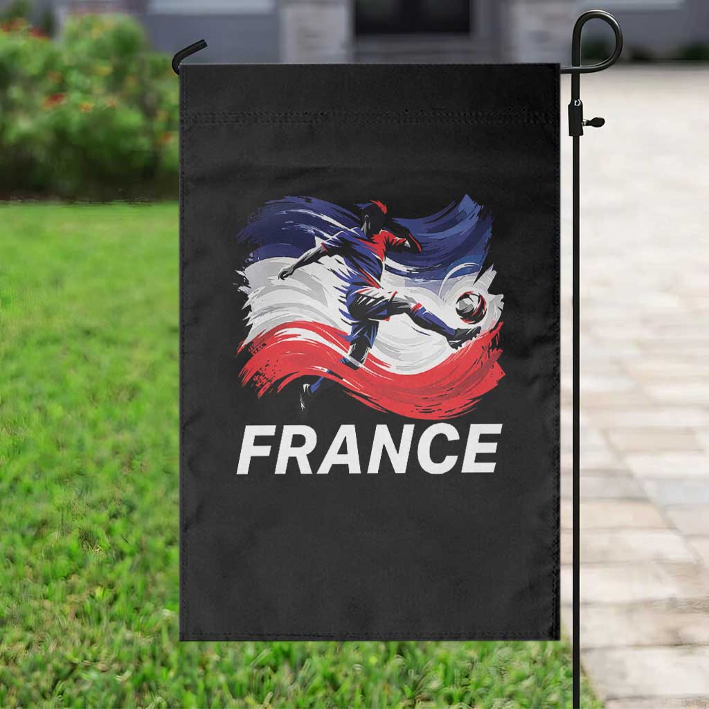 France Soccer Football Fan French Flag Garden Flag