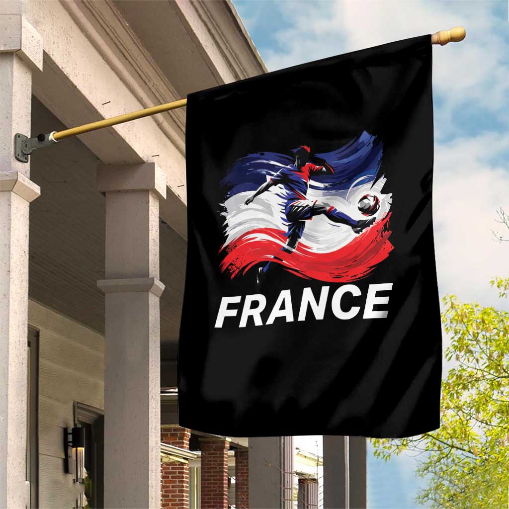 France Soccer Football Fan French Flag Garden Flag