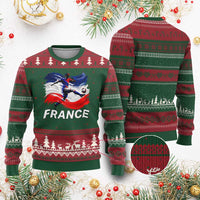 France Soccer Football Fan French Flag Ugly Christmas Sweater
