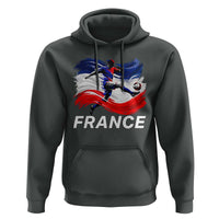 France Soccer Football Fan French Flag Hoodie